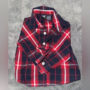 Nautica long sleeve button up shirt